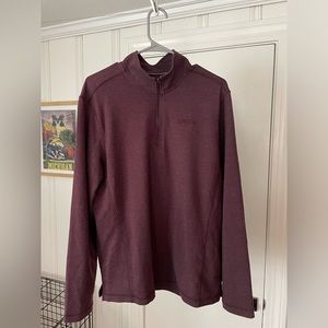 Men’s Orvis Maroon Quarter Zip